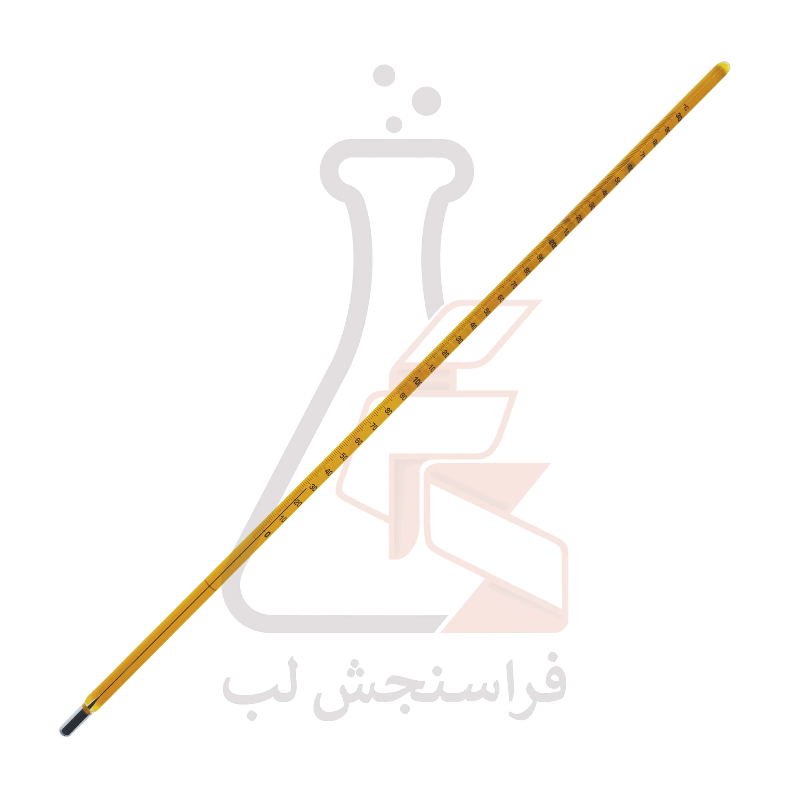 ترمومتر شیشه ای  ASTM جیوه ای Ludwig Schneider کد 2C