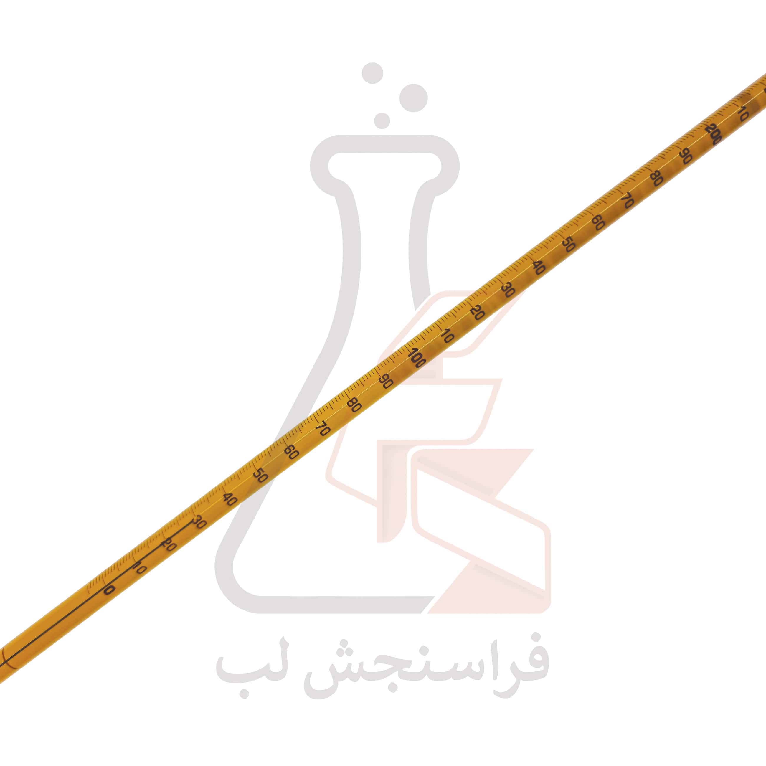 ترمومتر شیشه ای  ASTM جیوه ای Ludwig Schneider کد 2C
