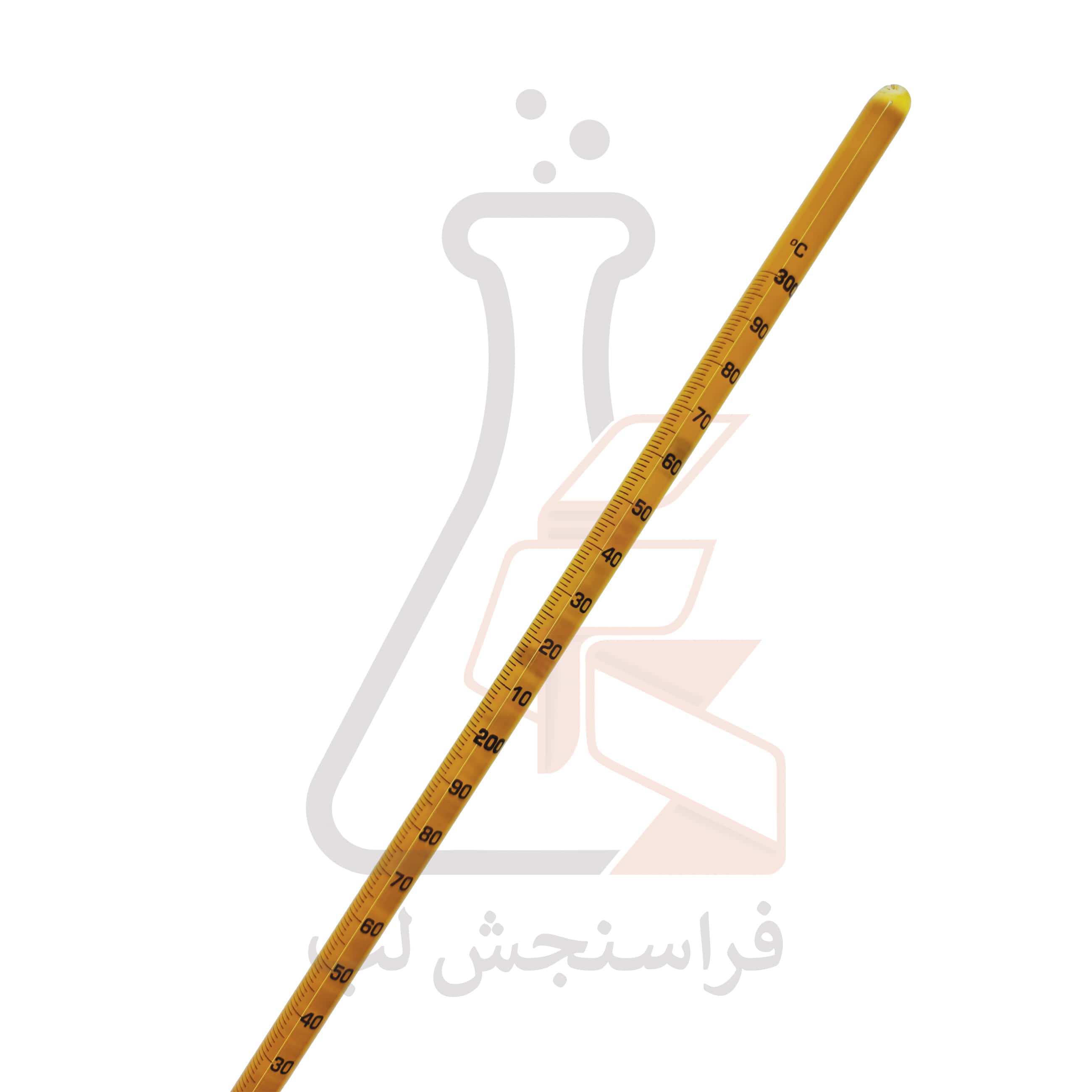 ترمومتر شیشه ای  ASTM جیوه ای Ludwig Schneider کد 2C