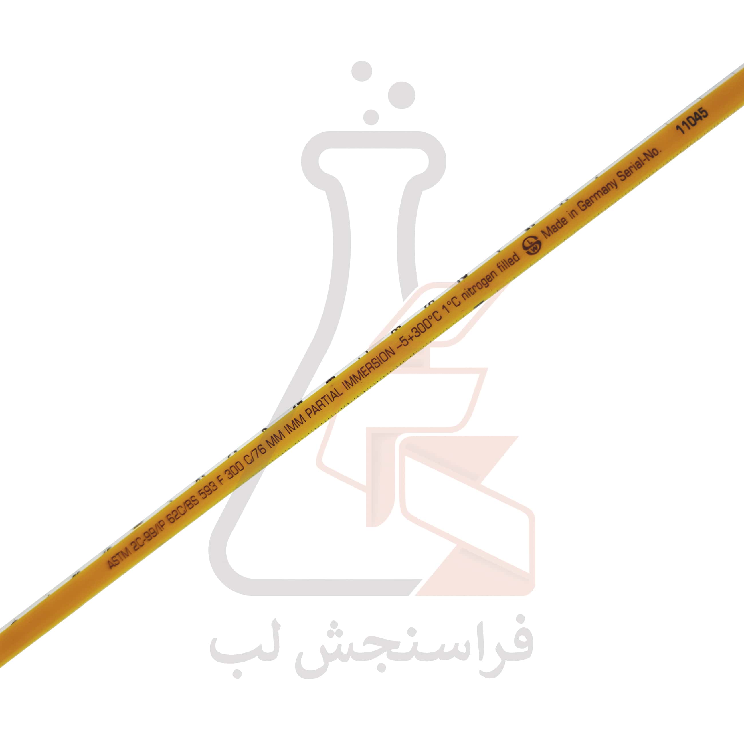 ترمومتر شیشه ای  ASTM جیوه ای Ludwig Schneider کد 2C