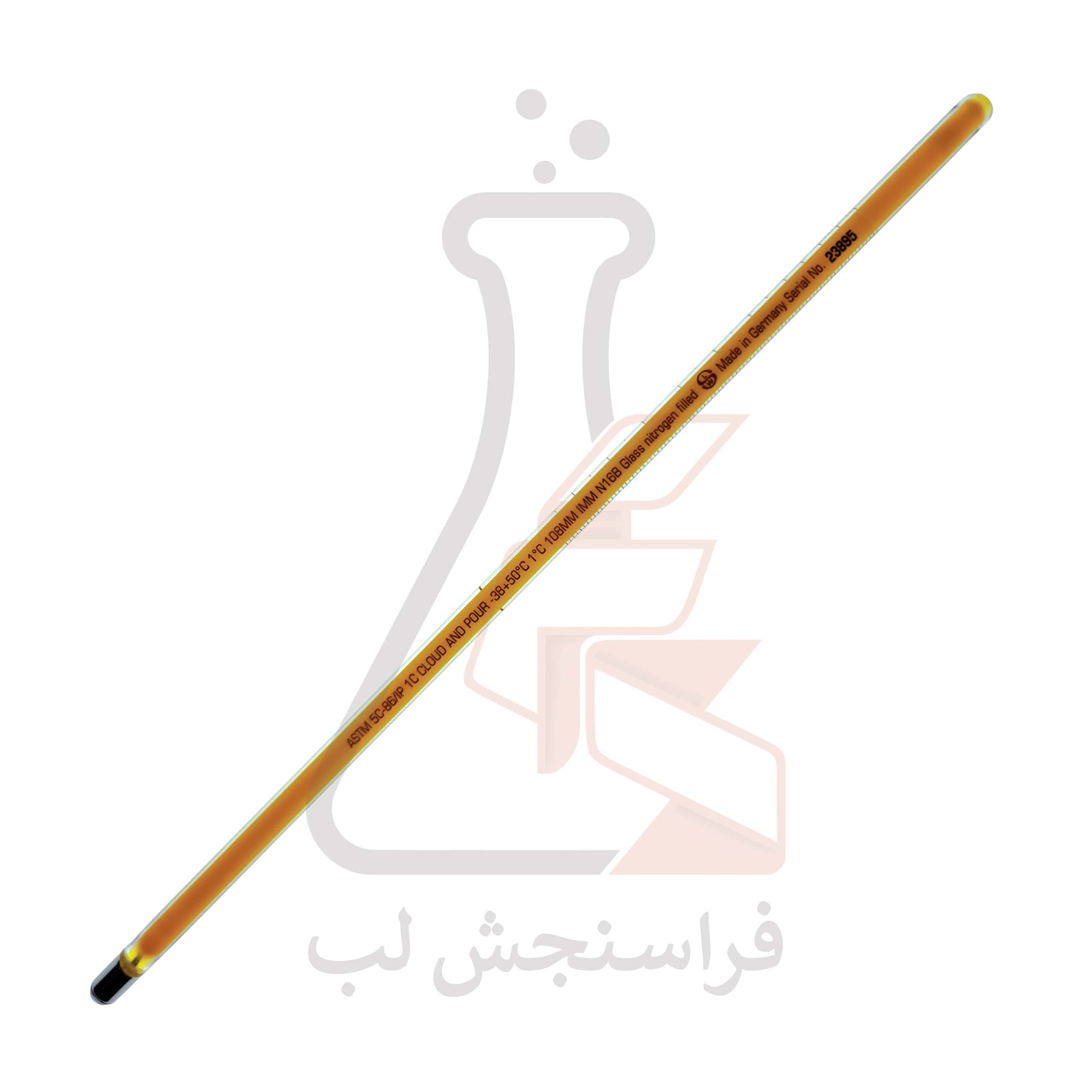 ترمومتر ASTM جیوه ای Ludwig Schneider کد 5C