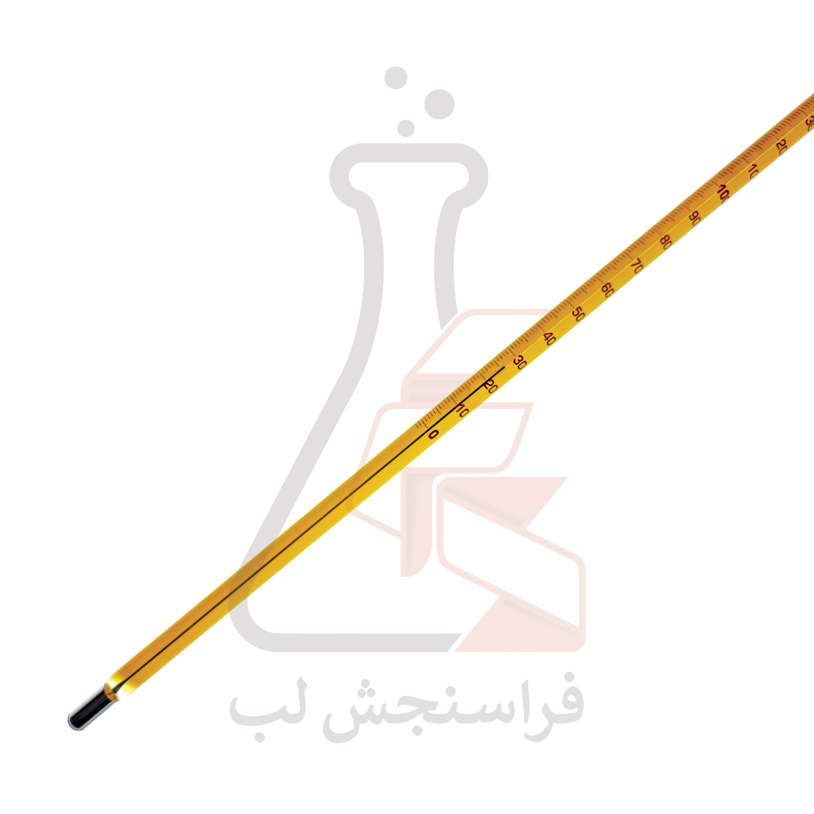 ترمومتر شیشه ای  ASTM جیوه ای Ludwig Schneider کد 7C
