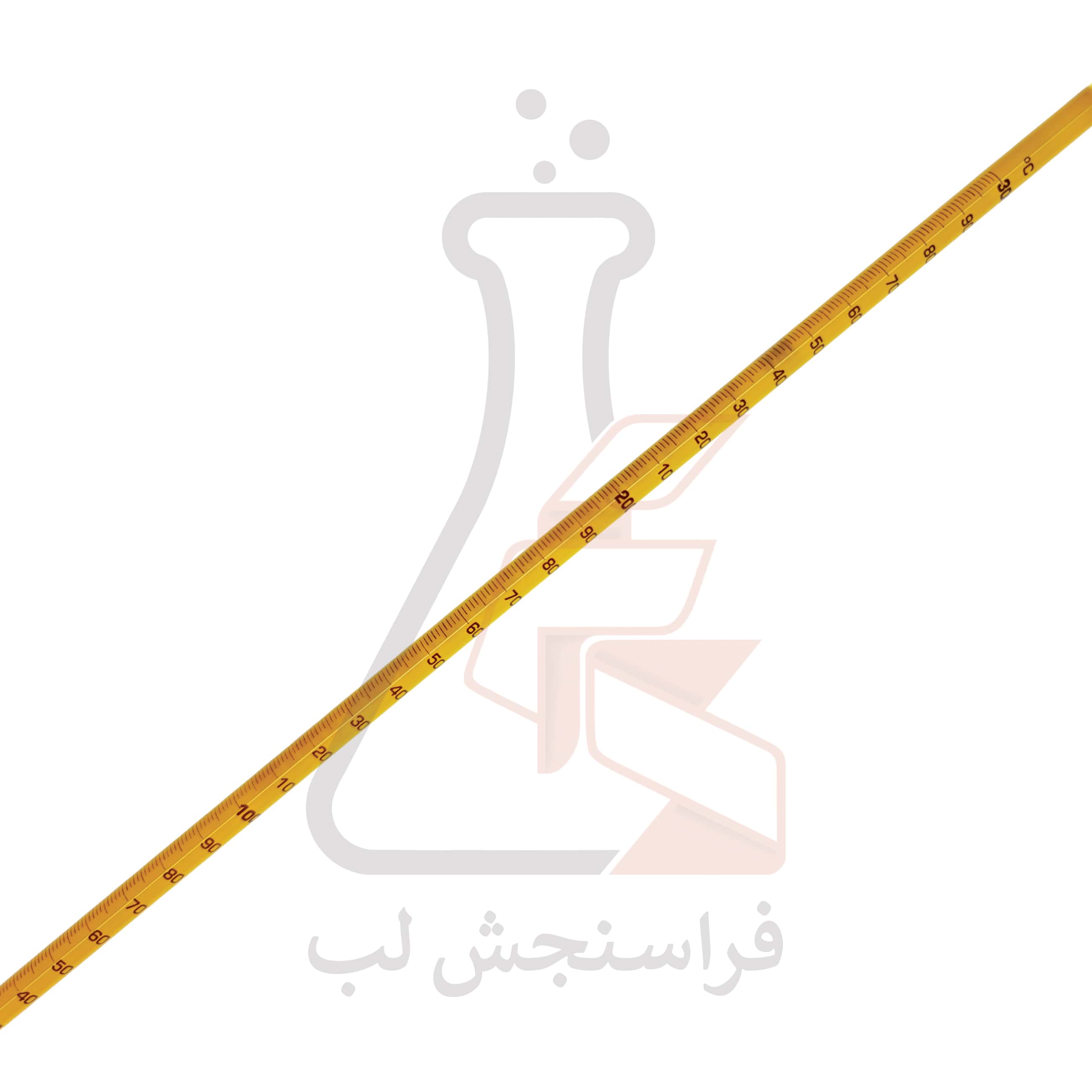 ترمومتر شیشه ای  ASTM جیوه ای Ludwig Schneider کد 7C