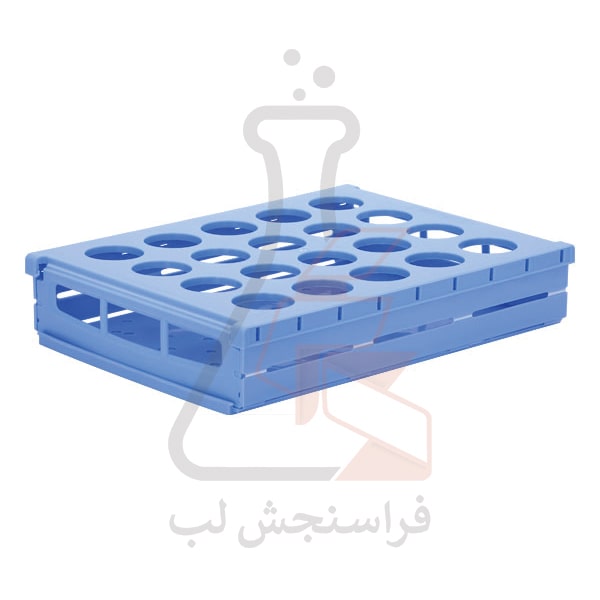 رک حمل نمونه 20 خانه برای ظروف نمونه تا قطر 43mm برند PIP کد 120106