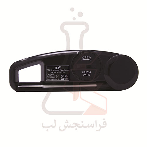 ترمومتر دیجیتال قلمی نفوذی (thermo jack) مشکی برند TFA کد 30.1047.01