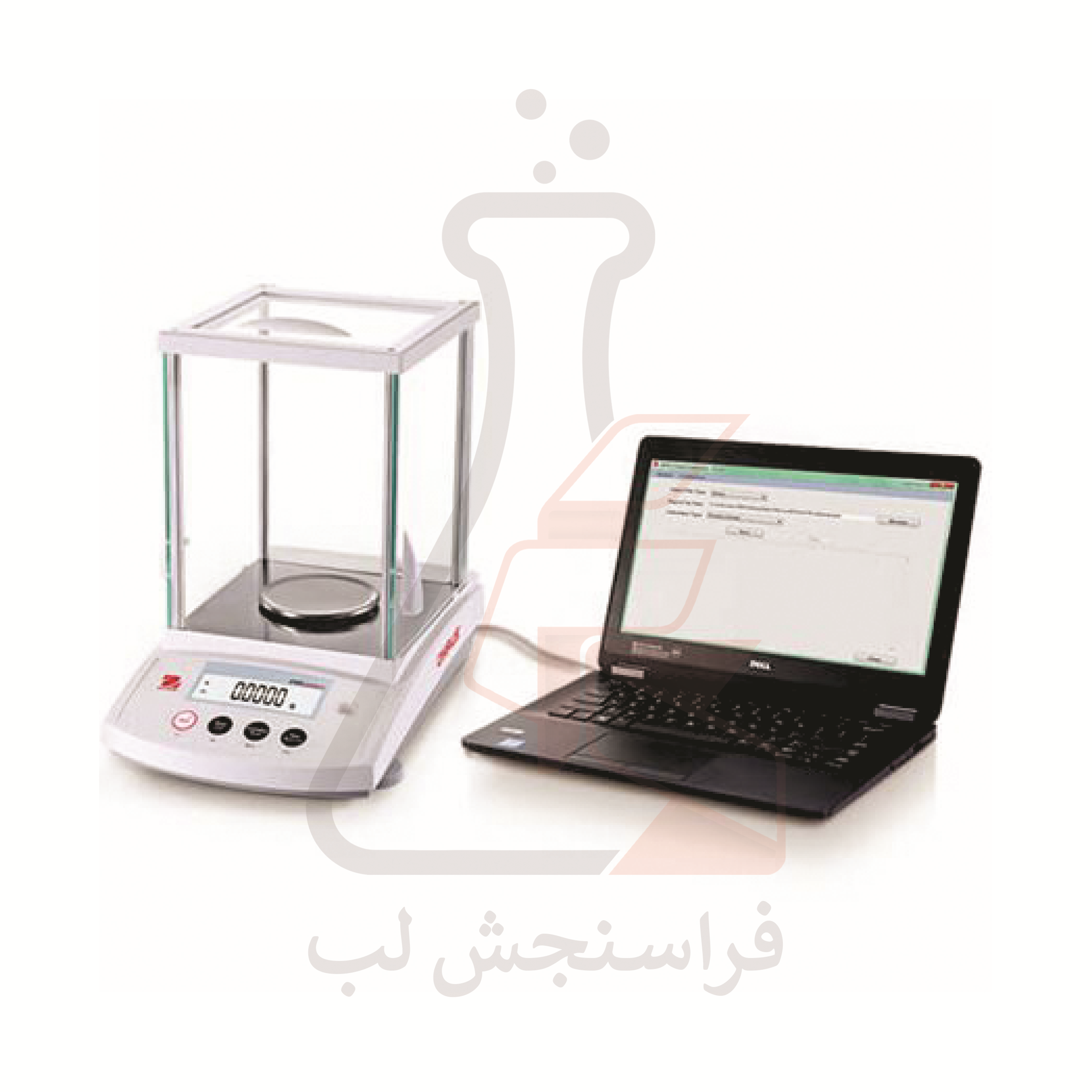 ترازو 220 گرمی با دقت 0.0001 گرم برند OHAUS مدل PR224 