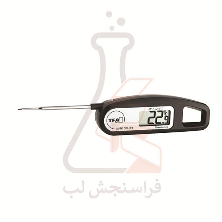 ترمومتر ديجيتال قلمي نفوذي (thermo jack) مشکي برند TFA کد 30.1047.01