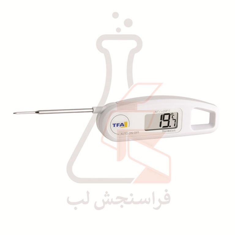 ترمومتر ديجيتال قلمي نفوذي (thermo jack) سفيد برند TFA کد 30.1047.02