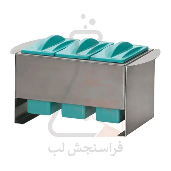 ست رنگ‌آميزي 3 عددي با نگهدارنده فلزي برند PIP کد 120437