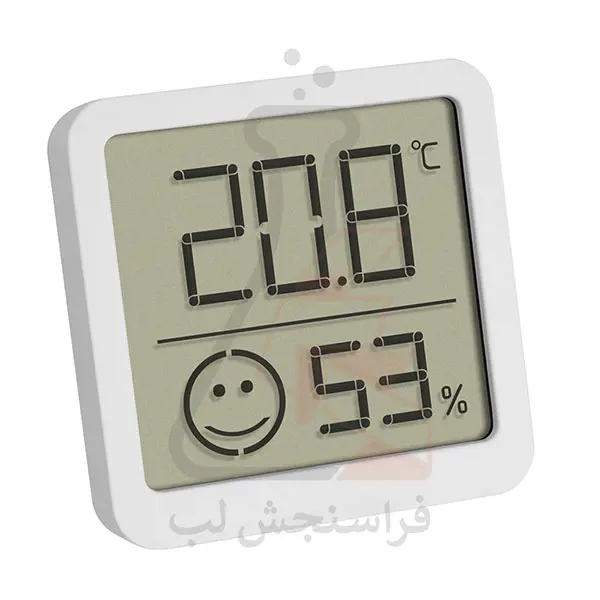 ترموهيدرومتر ديجيتال نمايشگر سطح آسايش سفيد برند TFA کد 30.5053.02